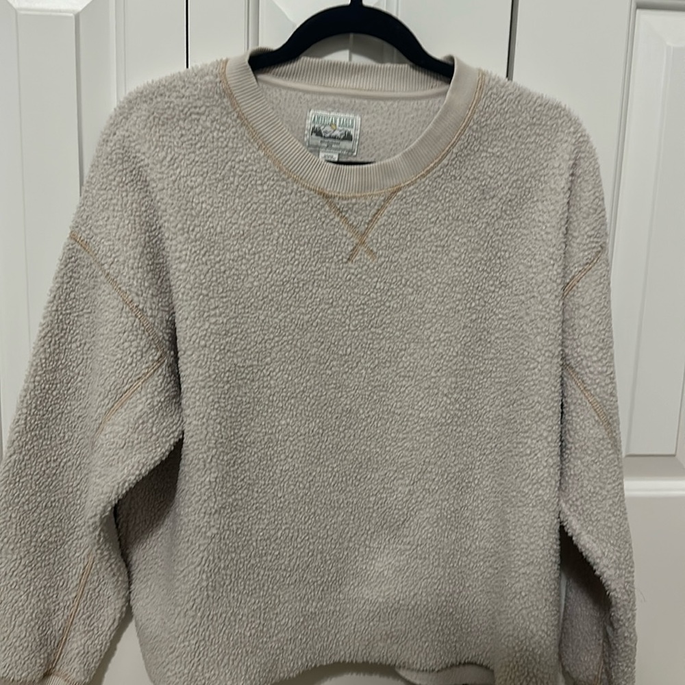 Sherpa crew neck